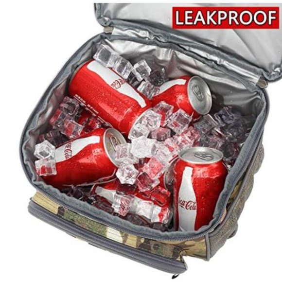 FLAPI Double Cooler Insulated Lunch Bag - Picture 3 of 4